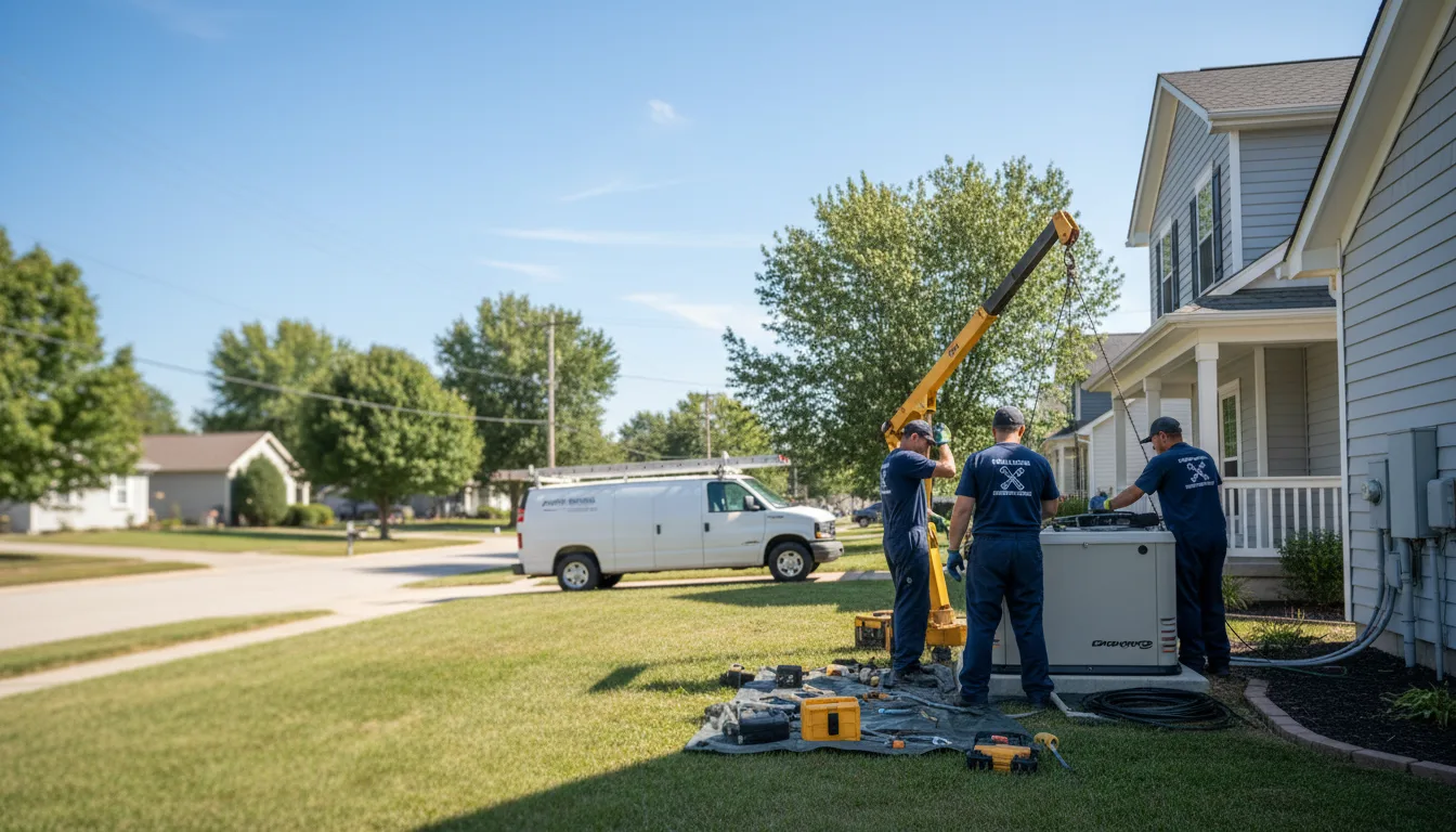 Generator Installation in Black Oak, AR near me